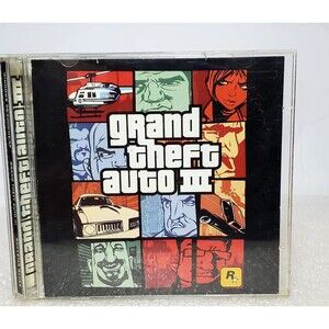 Grand Theft Auto III (PC, 2002) Rockstar Games for Windows 98/ME,2000,XP